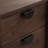 Retro High-quality Walnut Wooden Solid Desk-1952828656