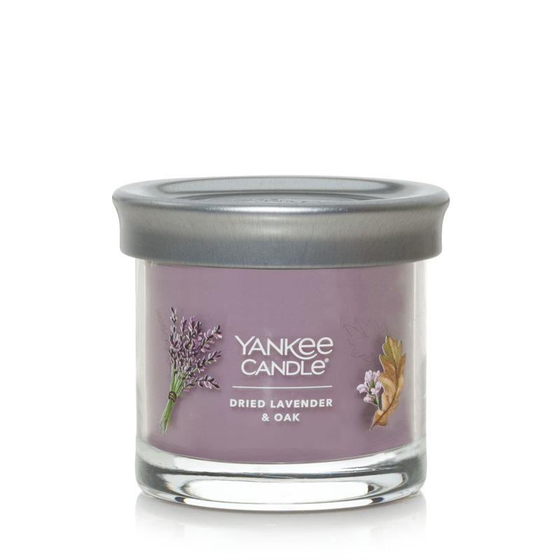 Dried Lavender & Oak Scented Small Soy Tumbler Candle