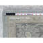 Tapis gris en laine noué à la main 6 pi x 8 pi 9 po Peshawar 5E524769847D47BA98873A0091D8B245