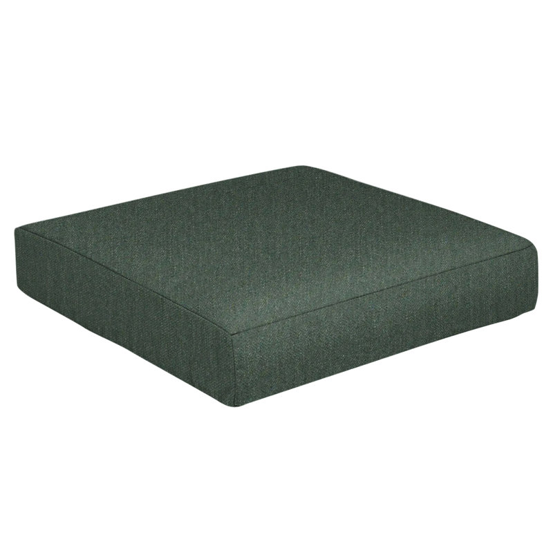 Coussin de siège d'extérieur Sunbrella, Sunbrella® vert, L 27 po x P 29 po