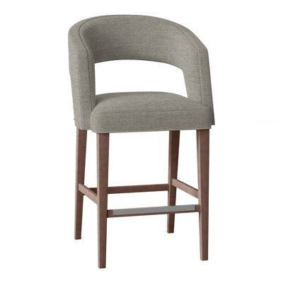 Bryant Upholstered Stool with Solid Wood Frame