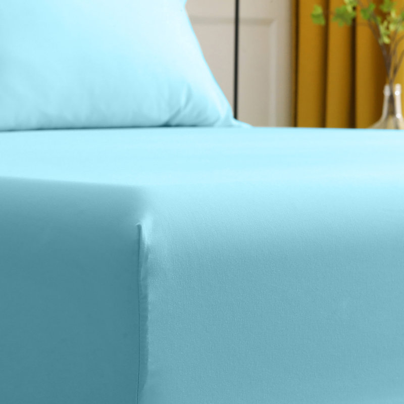 Sateen Sheet Set, Gulf Stream, Queen Sheet Set + Fitted Sheet + 2 Pillowcases