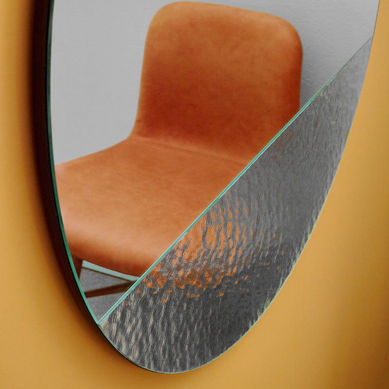 Christos Flat Wall Mirror, 96cm H x 96cm W