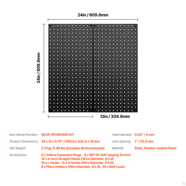 Dimensions du produit