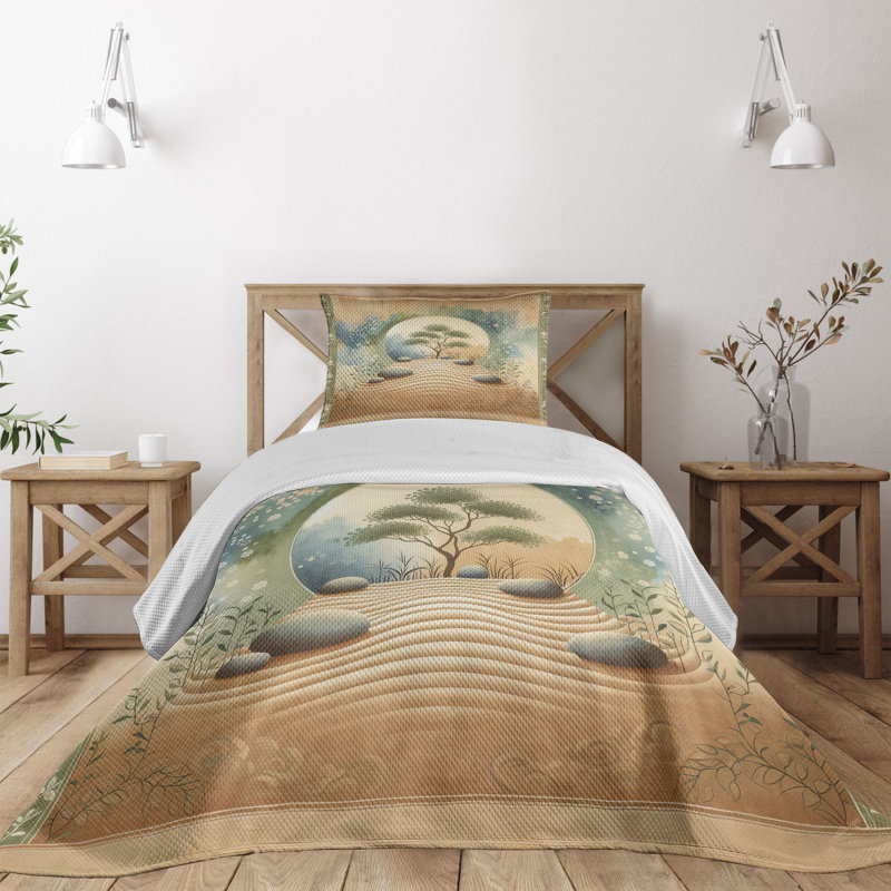 Polyester Coverlet, Twin Coverlet + 1 Standard Shams