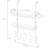 Taub Metal Wall Organizer with Wall Baskets-2063292654