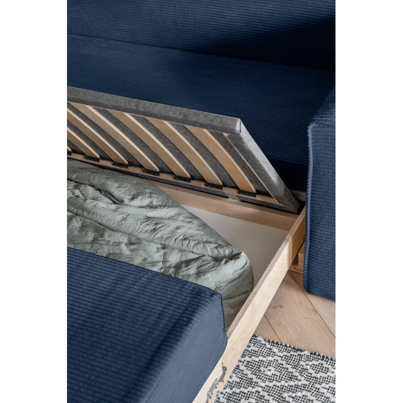 Lucky Lucy 3 Seater Sofa Bed, Navy