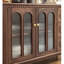 Buffet de rangement en bois massif rétro de style français-129098821