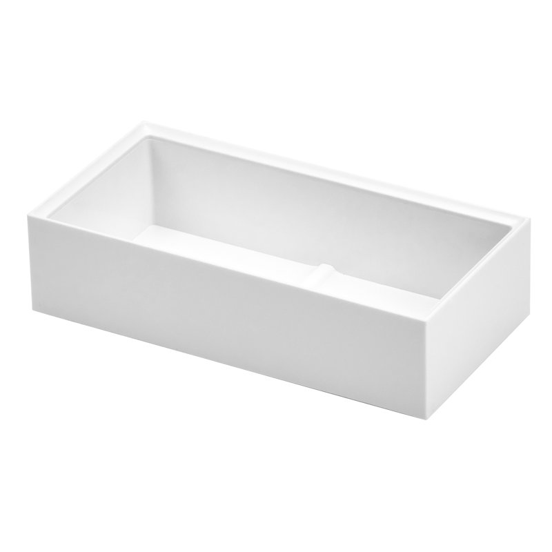 Rangement de bureau empilable, Blanc