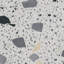 Table d'appoint noire et blanche River Bed Terrazzo-858005584