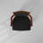 Aramide Swivel Upholstered Counter Stool with Solid Wood Frame-18822365