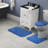 Mccluney 3 Piece Ultra Soft Bath Rug Set with Non-Slip Backing-2071383203