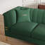 Canapé Chesterfield 3 places moderne en velours de 210 cm (82,67 pouces) pour salon, avec 2 coussins-1861183102