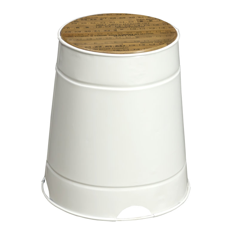 Sang Solid Wood Accent Stool