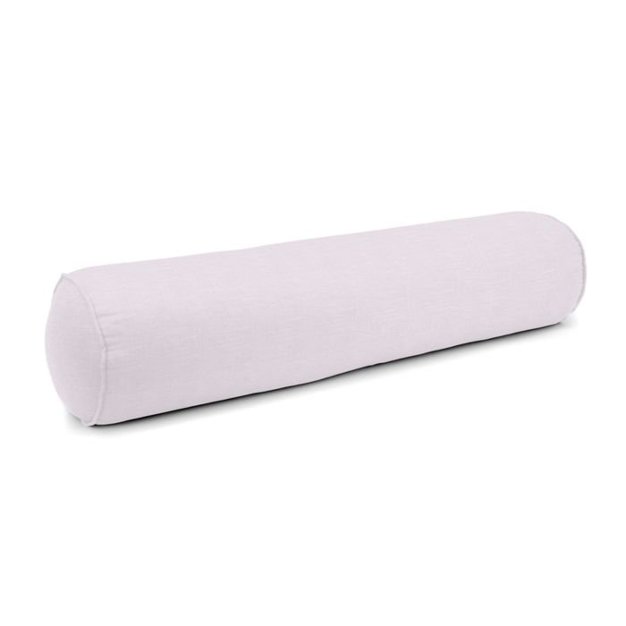 Linen Bolster Pillow Cover & Insert, Ink, 9" x 36"