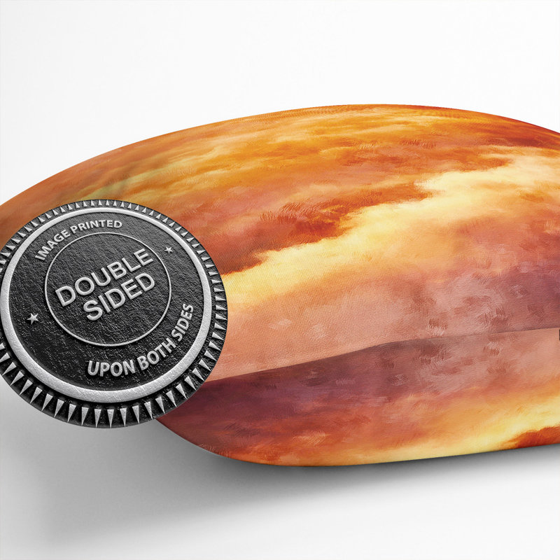 Passing Clouds Cushion with Filling, 40cm H x 40cm W x 15cm D