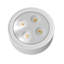 Mini-appliques murales, 0,5 W, blanc, télécommande, à intensité variable, minuterie, batterie 1200 mah