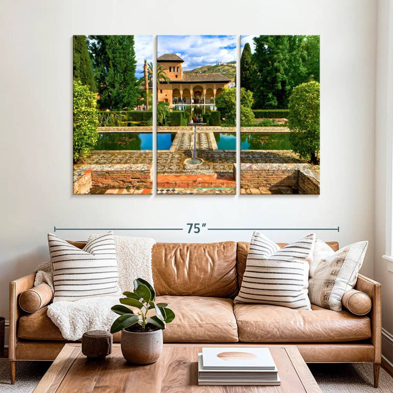 Rorry Alhambra Palace Grounds, 42" H x 65" W