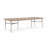 Extendable Solid Wood Top Dining Table