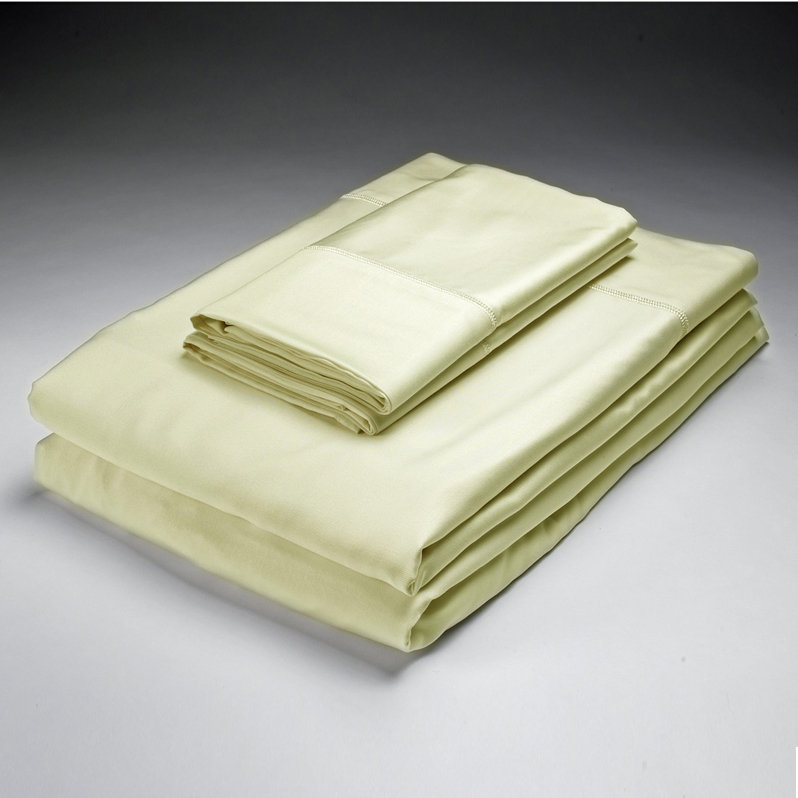 Taie d’oreiller de rayonne de bambou, Standard, Ivoire