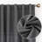 Wulfram Cotton Blend Textured Semi-Sheer Back Tab/Rod Pocket Curtain Pair-119992008-119992010