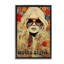 Cadre flottant Outta Sight Hippie Girl, design par Sasha-215257845-215257844
