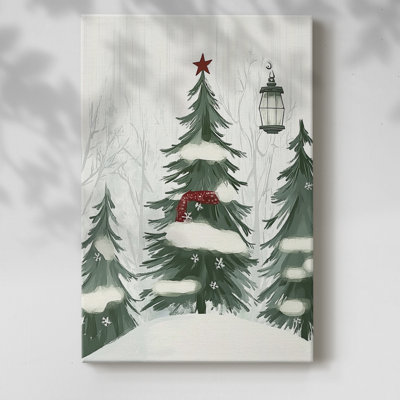 Art des Fêtes de Noël - Toile tendue avec châssis CM