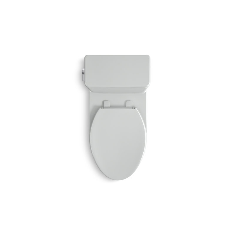Reach™ 1.28 GPF Water Efficient Elongated Toilet, Ice Gray