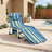 Portable Outdoor Tanning Sunbathing Chair With Face And Arm Cutout Holes For Beach Poolside Backyard Relaxation Use-276503424