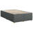 Ebern Designs Bed Frame Without Mattress Dark Gray Twin XL Fabric-983510911-983510880
