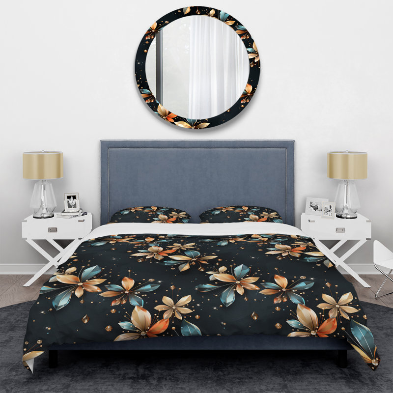 Ensemble de housse de couette Glamour Opulence I - Glamour, Housse de couette pour très grand lit et 2 très