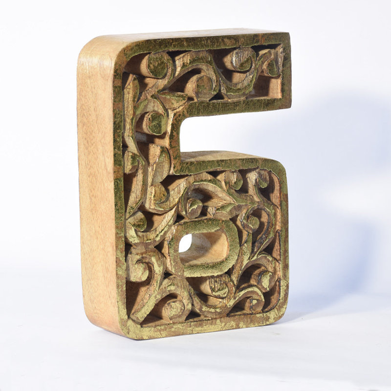 Alphabet écologique Eastford, Doré, 6