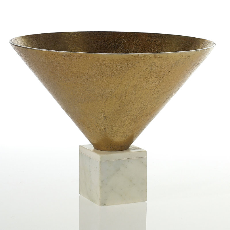 Metal Table Vase