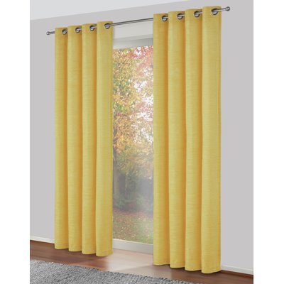 Breedlove Eyelet Room Darkening Single Curtain
