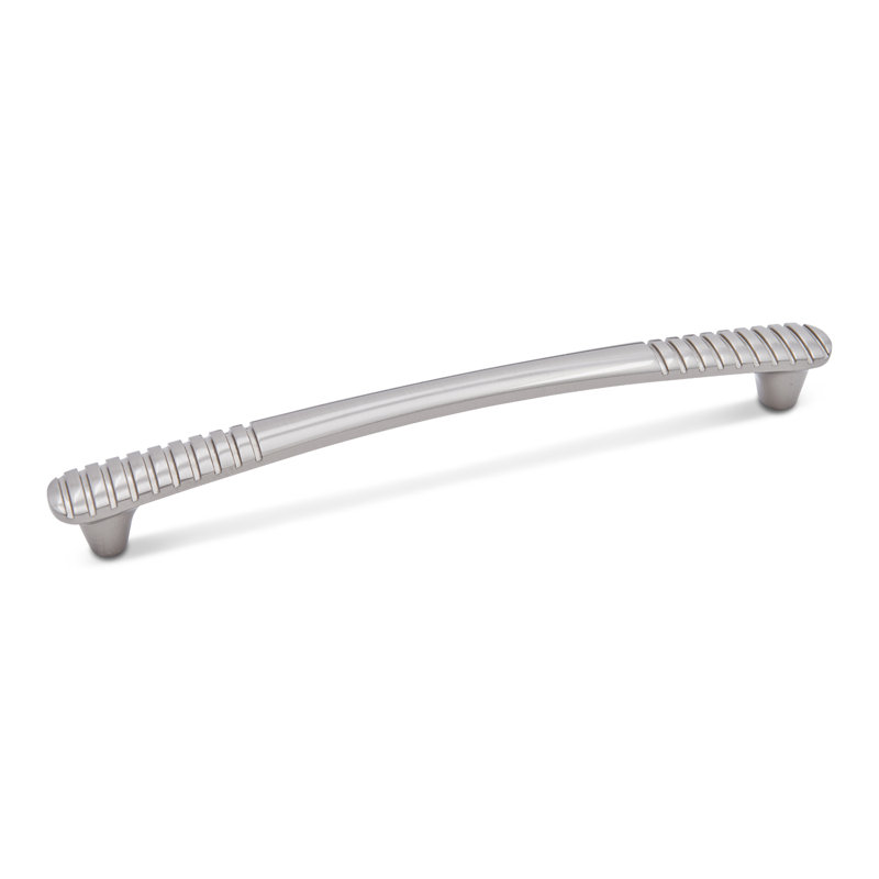 Ridges Edge 8" Center to Center Bar Pull, Satin Nickel