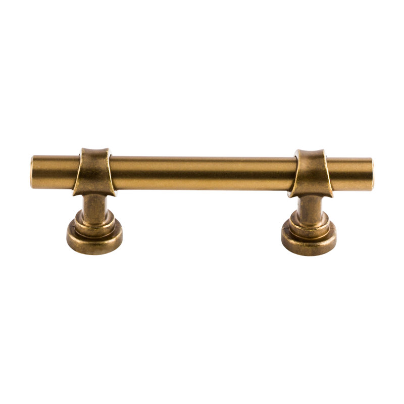 Bit 3" Center to Center Bar Pull, German Bronze, 3" Center to Center
