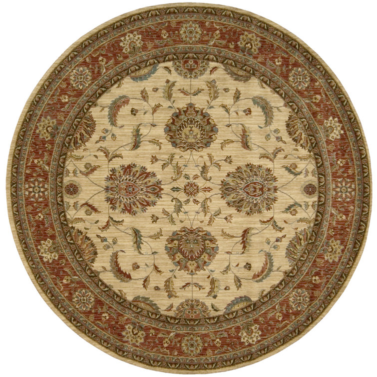 Bardwell Oriental Wool Area Rug