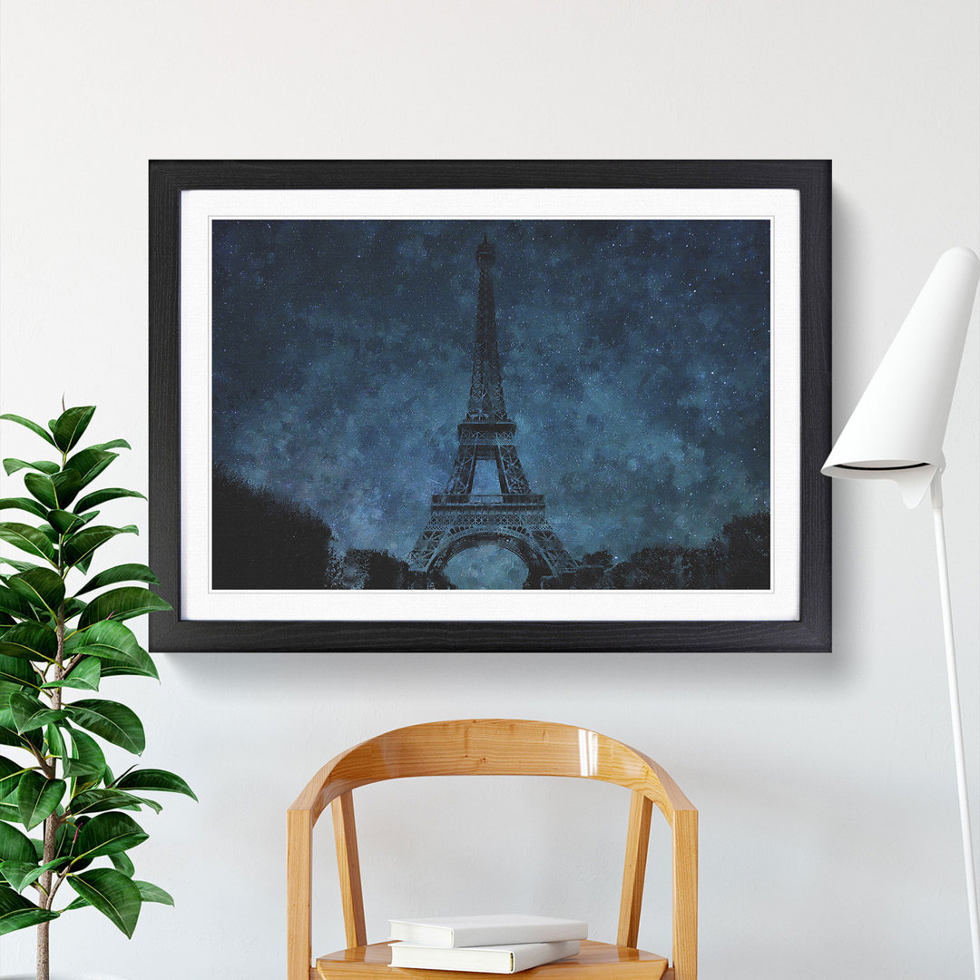 Eiffel Tower Vol.9 - Picture Frame Graphic Art