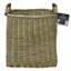 Hand Woven Wicker Laundry Basket with Handles