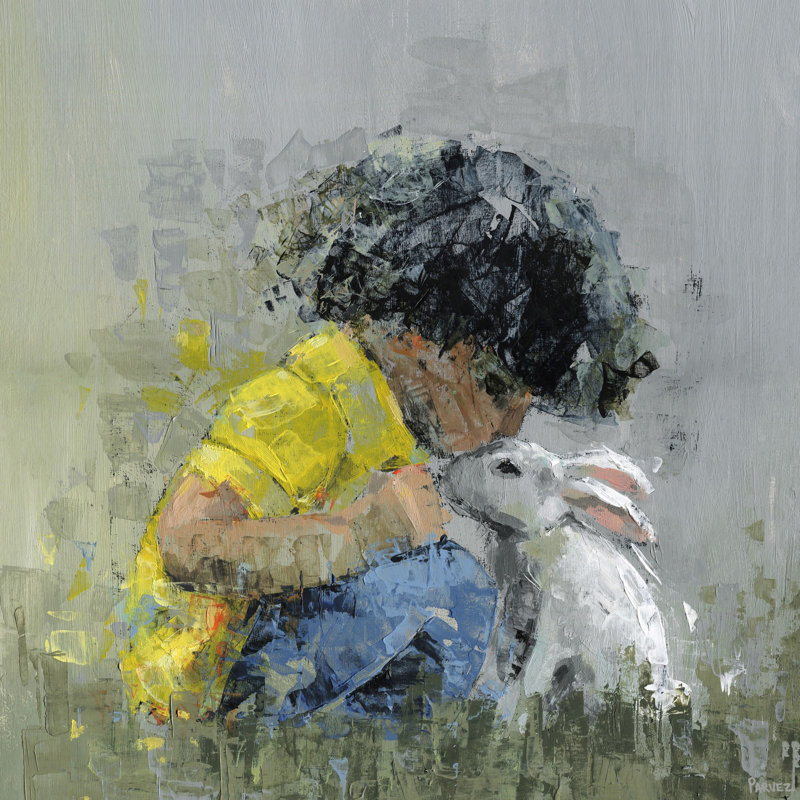 Animals Canvas Art, 20cm x 20cm W x 3.81cm D