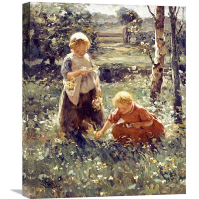 " Children In A Field " by Evert Pieters