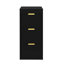 Armoire flottante murale moderne avec tiroirs et détails décoratifs-299198332