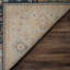 Tapis oriental crème / bleu marine / orange Christa-161330322