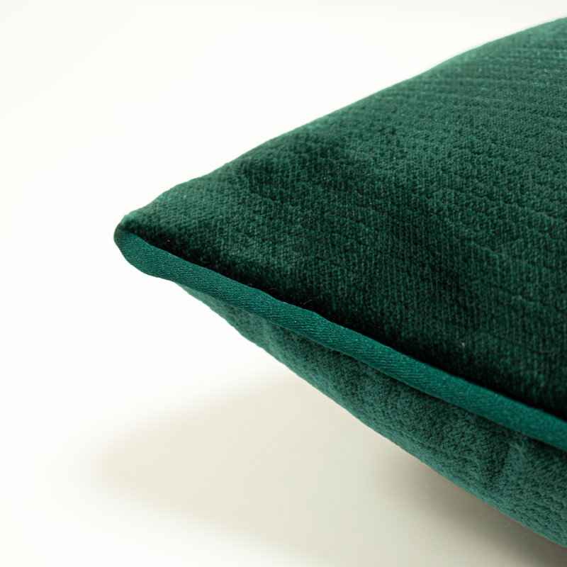 Stella Square Throw Cushion, Emerald