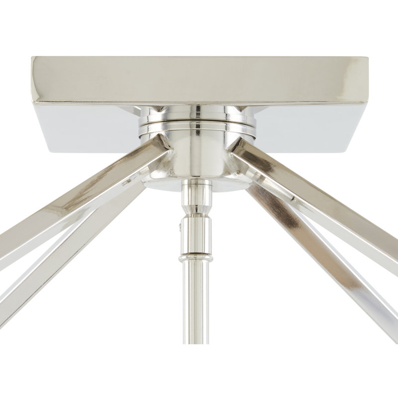 Poirier Chandelier, Silver