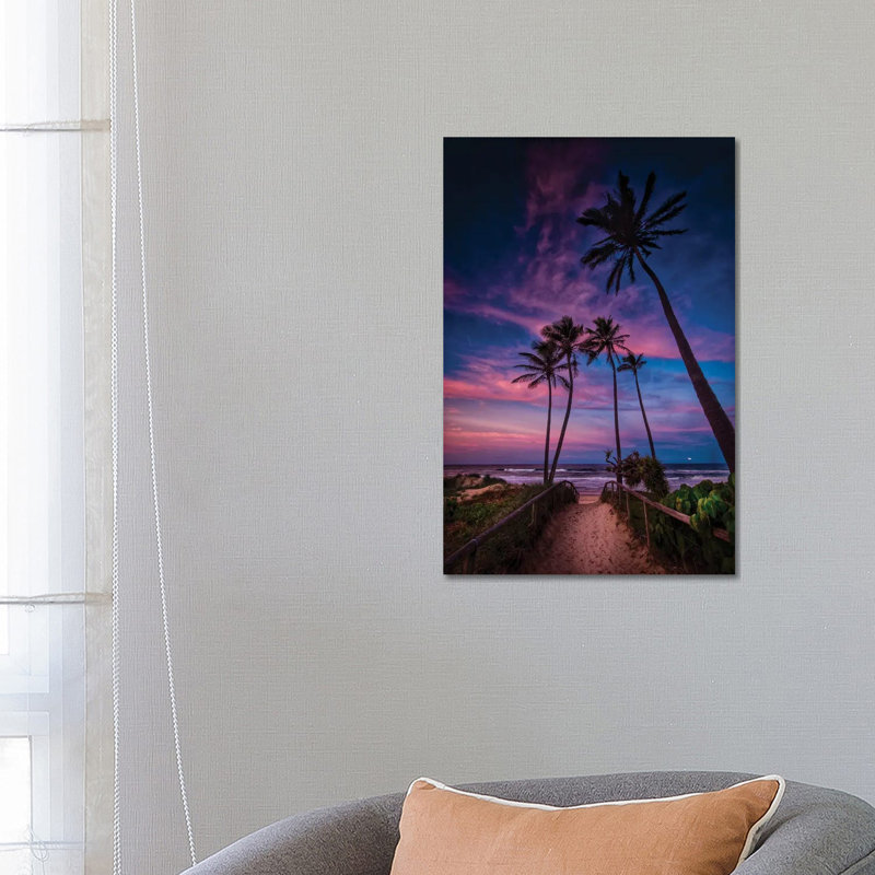 Palm Tranquility by Ben Mulder - Gallery-Wrapped Canvas Giclée on Canvas, 66.04 cm H x 45.72 cm W, Wrapped Canvas