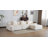 Boneless 3 Seater L-shaped Chenille Boneless Modular Sectional Sofa with Ottoman-186147990