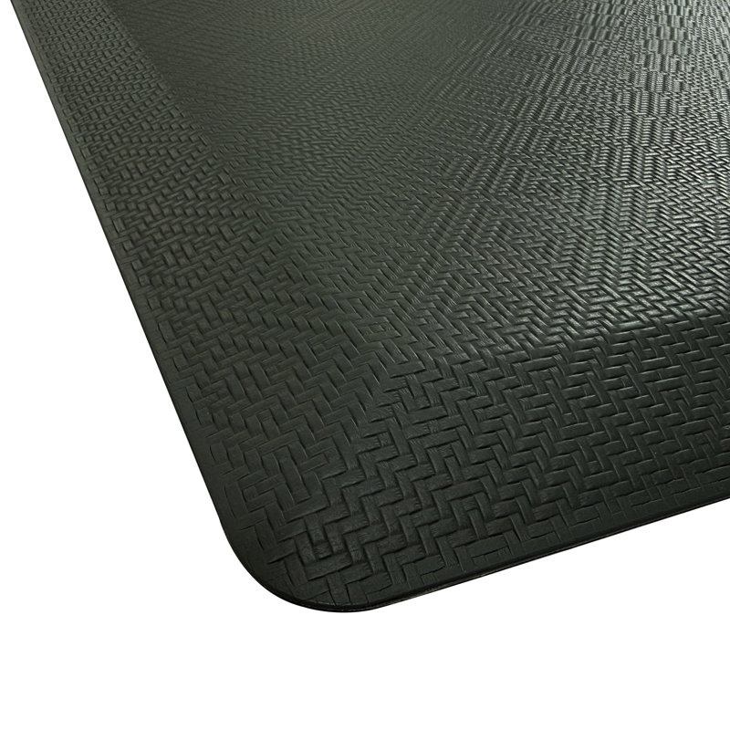 Tapis de cuisine antidérapant Allure Diamond, Noir