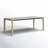 Barclay Rectangular Concrete Outdoor Dining Table-713560492