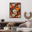 Impression florale d'automne sans cadre-1562809236